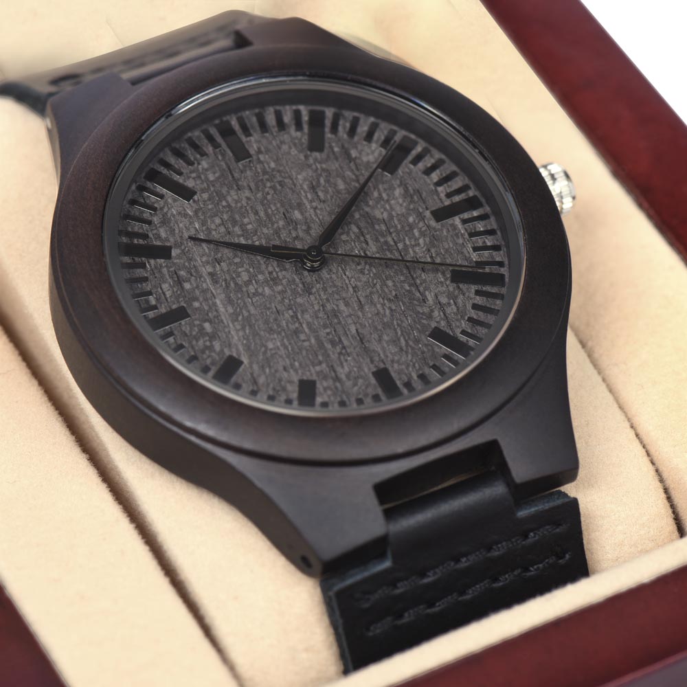 Wooden Savage Watch - Savage Style. Timeless Craft.
