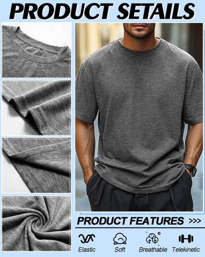 💥 Savage Essentials: Big & Tall Street Tees (10-Pack)