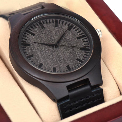 Wooden Savage Watch - Savage Style. Timeless Craft.